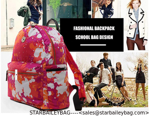 China fashional High quality wholesale fashion school bags and backpacks supplier