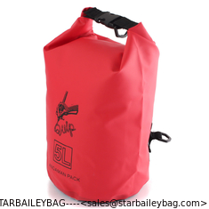 China PVC Dry Bag Waterproof Water Resistant For Canoe Floating Boating Kayak Strap-5L Capacity supplier