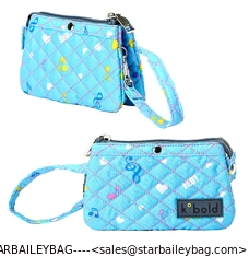 China Fashion Lady Clutch Nylon Long Wallet Women Card Holder Purse Handbag Bag supplier