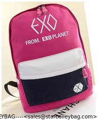 China Casual Bag Lightweight Canvas Laptop Bag School Shoulder Bag School Backpacks supplier