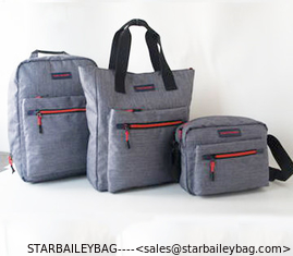 China Promotional Backpacks Made of 600D Polyester Travel lugagge 3 sets-backpack-shoulder bag-tote handbag supplier