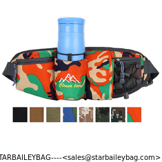 China Outdoor Waist Packs Camouflage Design Running Bag Mutil Pockets Bum Bag Wholesales Hiking Camping Sports Waist Bags supplier
