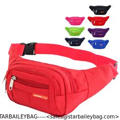 China Hiking Waist Packs Waterproof Bum Bag Wholesales Lightweight Sports Fanny Packs Multiple Pockets Outdoor Waist Bag supplier