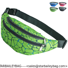 China Boa Pattern Waist Packs Wholesales Outdoor Oxford Fanny Pack 600D Polyester Waist Bag supplier