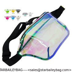 China Wholesales Women Waist Bag Custom Clear PVC Ladies Fanny Bags Cute Smart Bum Belts Waist Packs Supplier supplier
