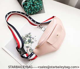 China Pink color cute waist bag for promotional pack supplier from China supplier