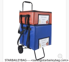 China Custom 500D Tarpauline Cooler Bag Waterproof TPU Trolley Luggage Set Supplier supplier