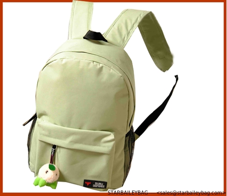 promotional backpack 420D polyester school bag low price chrildren pack supplier