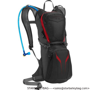 bike pack with plastic tube water pounch-hiking pack-camping bag supplier