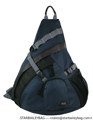 polyester Leisure sling backpack-hiking sling bag-promotional pack-traveling bag supplier