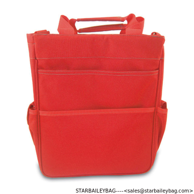 Picnic Time Activo Lunch Tote Bag-red color camping food bag-keep food fresh insulated thermal bags supplier supplier