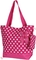 Tote Bag Purse Pink White Dots Embroidery Option supplier