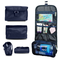 Travel Toiletry Washing Bag Makeup Case-polyester kit bag-easy traveling bag-foldable travel handbag with hooks supplier