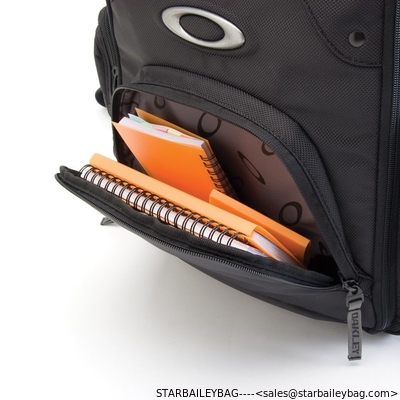 15" Laptop Computer Vertical Business Travel Messenger Bag Black sling bag for bussiness supplier