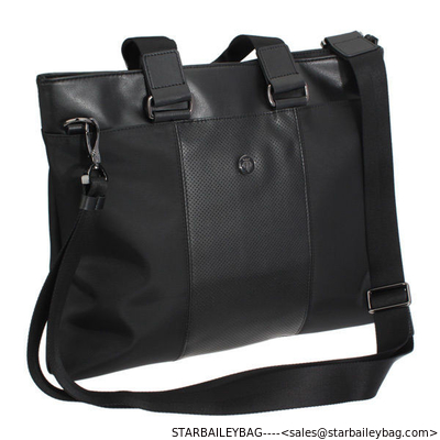 13" Black Business  Soft  Notebook Laptop Computer Bag Cool Stylish messager bag supplier