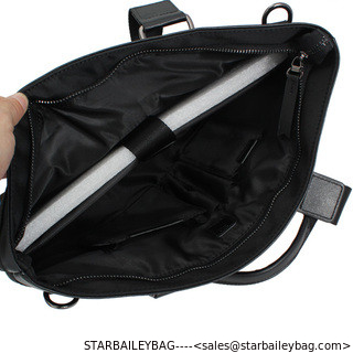 13" Black Business  Soft  Notebook Laptop Computer Bag Cool Stylish messager bag supplier