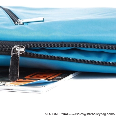 Blue Notebook laptop carry bag new design polyester computer bag for business briefcase supplier