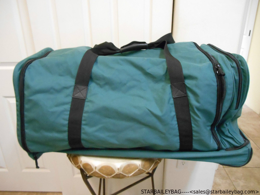 Outdoor Gear X-Large 37" Long Rolling Duffle Bag-polyester trolley travel luggage supplier