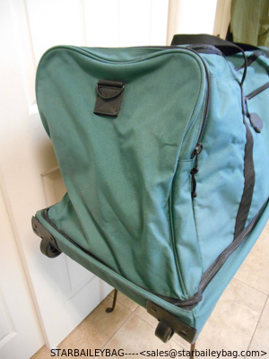 Outdoor Gear X-Large 37" Long Rolling Duffle Bag-polyester trolley travel luggage supplier
