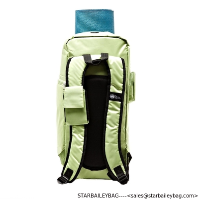 oga Back Pack,Yoga Sak Yoga Bag,Yoga Mat Bag,Fitness bag,Gym , Pistachio Green supplier