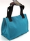 Custom cooler tote insulated LUNCH BAG ~ LUNCH TOTE TURQUOISE  BROWN   MEDIUM TOTE LUNCH BAG SUPPLIER supplier