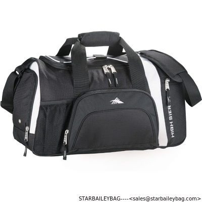 22&quot; Garrett Sport GYM Duffel Bag with Shoe Pocket Black High Sierra supplier