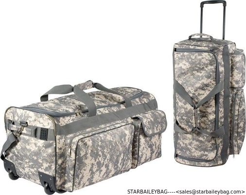 ACU Digital Camouflage Military Expedition Wheeled Bag supplier