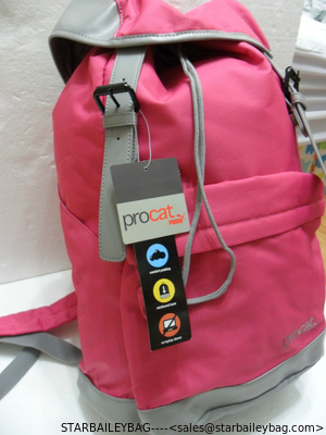 Puma Procat Gray and Hot Pink Backpack supplier