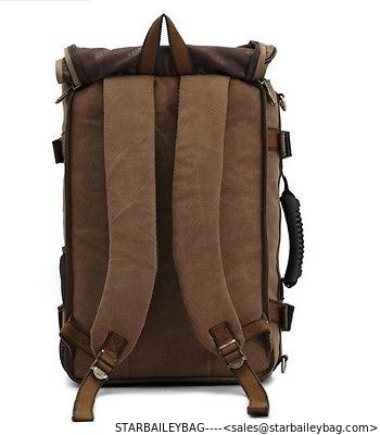 Vintage Canvas Shoulder Military Messenger Bag Backpacks for men women supplier