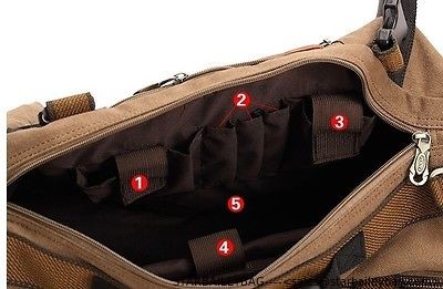 Vintage Canvas Shoulder Military Messenger Bag Backpacks for men women supplier