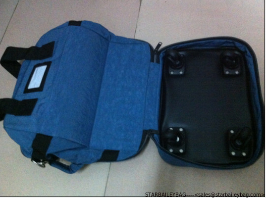 Travel Deluxe Expandable Wheel Bag-collapsible bag Suitcase-traveling foldable trolley bag supplier