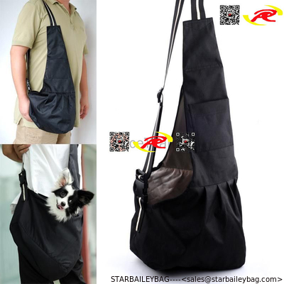 Pet Dog Cat Carrier Single-shoulder Strip Sling Stroller Bag Tote Oxford pet bag luggage supplier