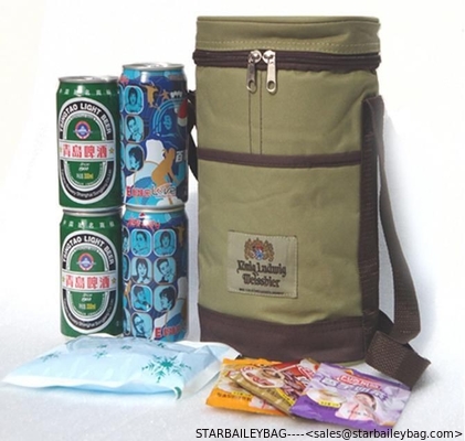 Beer Can & Bottle Insulated bag Beverag Cooler Shoulder Bag picnic time lunch bag plastic cooler bag  cooler bag plug in supplier