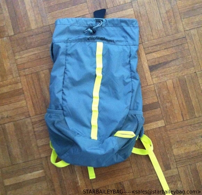 Quickpack Daypack Gray Grey Nylon Hiking Gear Backpack Day Pack drawing baclpack supplier