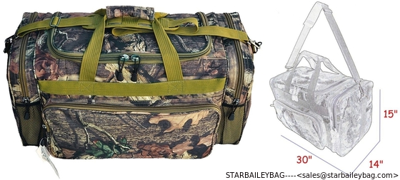 Mossy Oak Camouflage 13&quot; 17&quot; 20&quot; 24&quot; 30&quot; Tactical Gun Range Duty Duffel Bag supplier