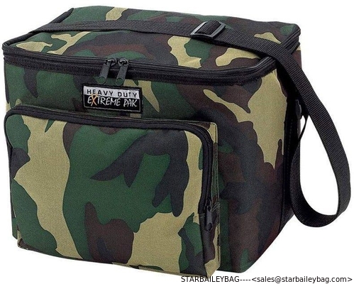 Colorfull print Polyester Lunch Box Cooler Bag Liner Shoulder Strap Travel Camouflage Tote supplier