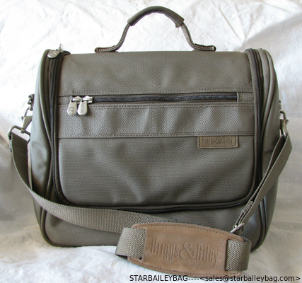 BRIGGS & RILEY Olive Carry On Overnight Travel Bag Messenger-NICE supplier
