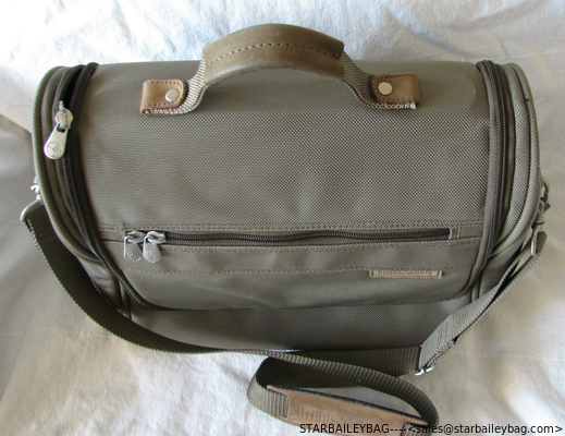 BRIGGS & RILEY Olive Carry On Overnight Travel Bag Messenger-NICE supplier
