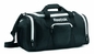 polyester 21&quot; Duffel Travel Gym Sport Bag - Black / White New travel shoes bag supplier