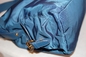 JPK PARIS 75 BLUE TOTE SATCHEL PURSE GYM BAG GOLD HARDWARE MULTI POCKETS supplier