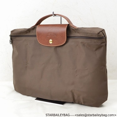 Longchamp Tote Bag Made in France Browns Nylon supplier