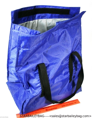 Insulated Cooler Bag Hot Cold with Velcro Top, Nylon Straps 12&quot; X 8&quot; X 16&quot; supplier