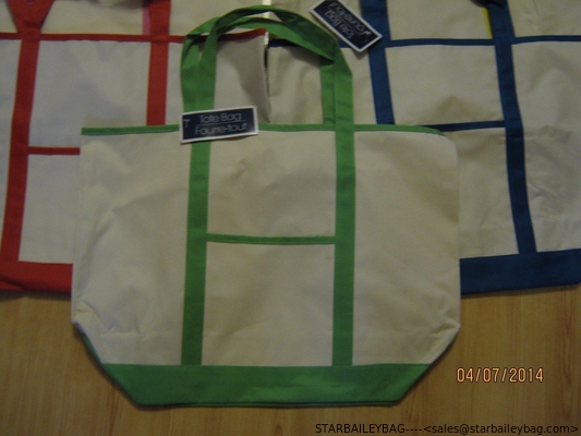 Lot of 5 Canvas Tote,Shopping Bags, Blank Tote Bags supplier