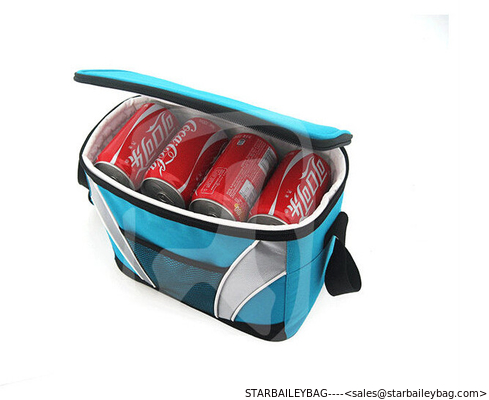 300D Insulated 12 Can Cooler Bag cooler bag for fish supplier