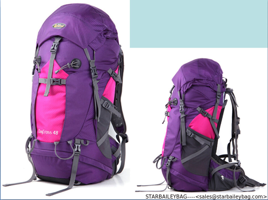 camping backpack china exporter design hiking backpack china manufacturer-Day cross 48L supplier