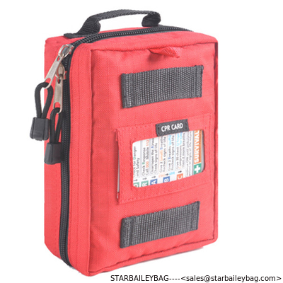 First aid Kits Bag 600D polyetser waterproof Household Car Emergency Kits Bags Outdoor Travel Medical Box Bag Portable M supplier