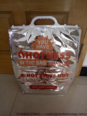 Reusable Cooer Bag No Ice Needed Thermal Insulated Bag(Hot /Cold) Lunch Bag for Food Storage & Carry Bag for Promotional supplier