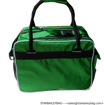 Green Medical First Aid Bag tote bag-medical traveling bag-camping medical luggage-baggage supplier