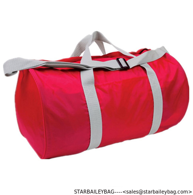 600D Polyester Promotion foldable travel shoulder duffle bag / Promotion outdoors duffle bag luggage supplier