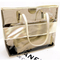 Clear PVC Beach Totes Bag Sets Top Handle Handbag-Zipper Purses Wallets Women 2pcs In 1 Hand Bag Set supplier